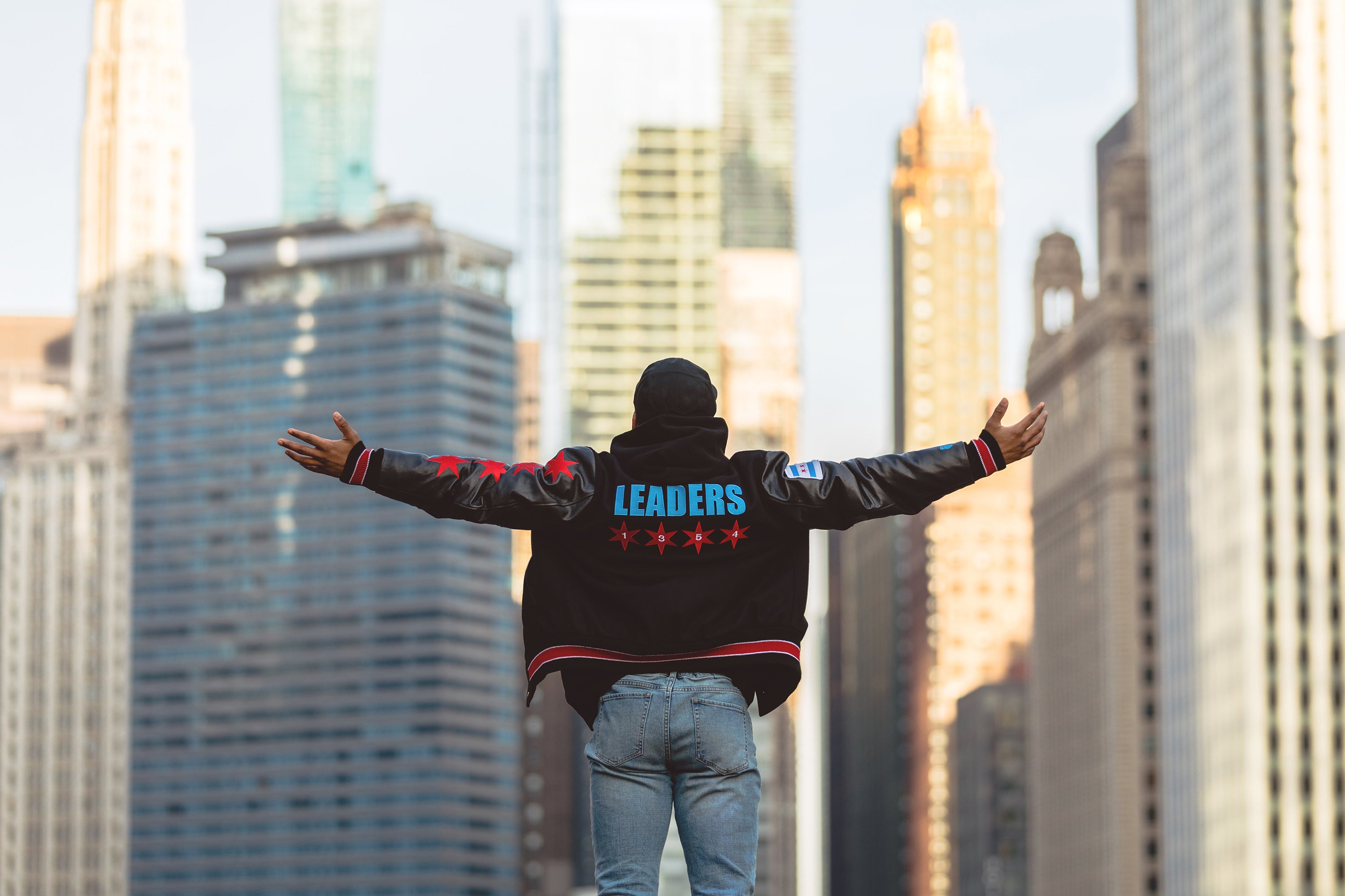 K-Swiss x Leaders 1354 varsity jacket made by @goldenbearsportswear