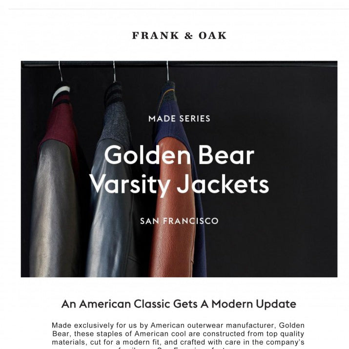 GB SPORT FOR FRANK & OAK