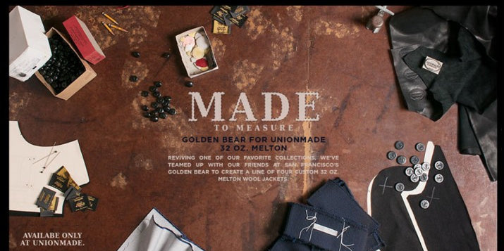MADE TO MEASURE: GOLDEN BEAR FOR UNIONMADE