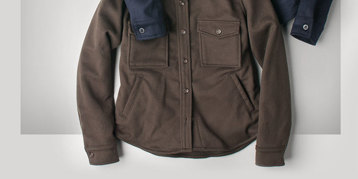 MILL X GOLDEN BEAR CPO SHIRTS FOR WOMEN