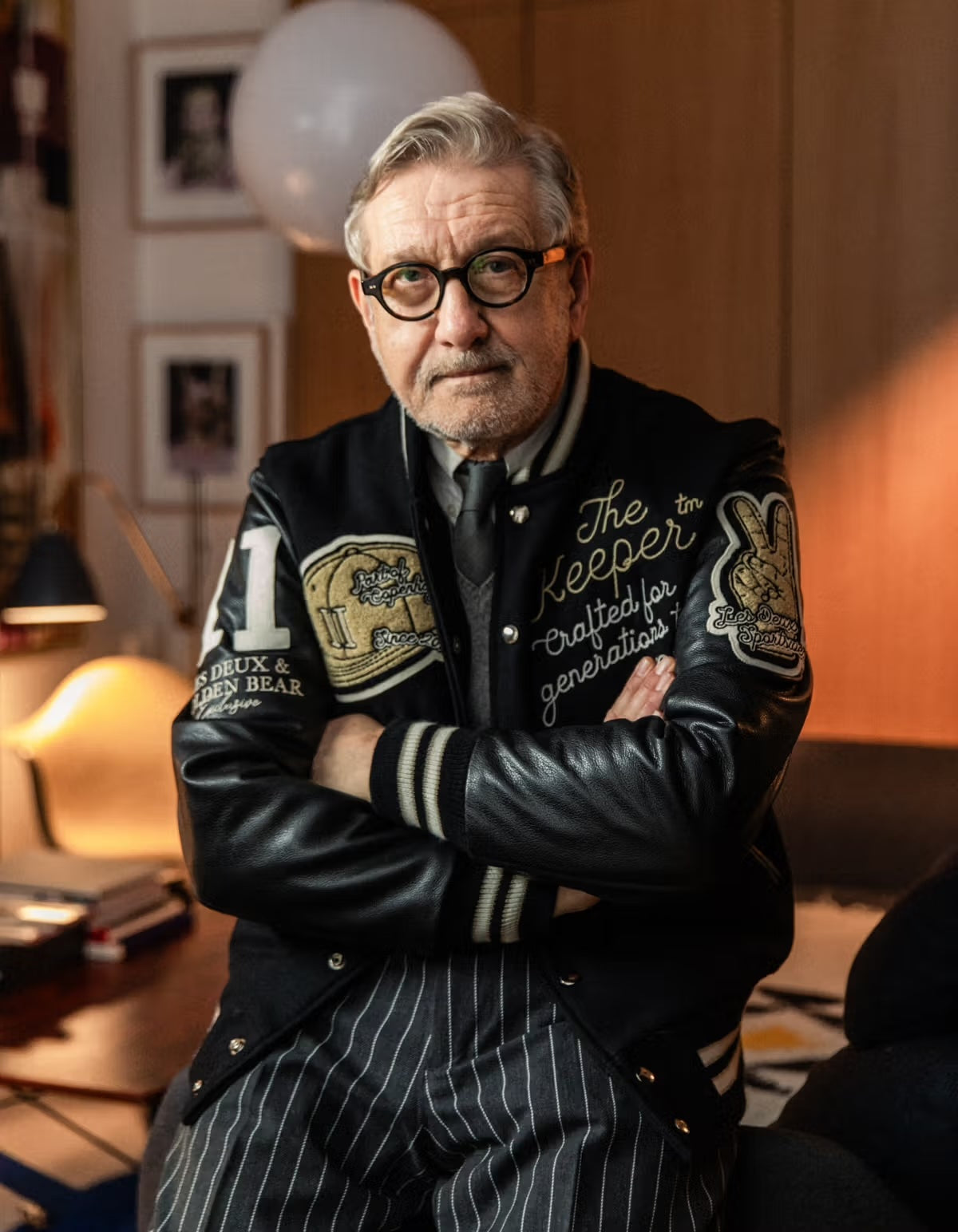 Goldenbear Sportswear "The Keeper" Varsity Jacket for Les Deux