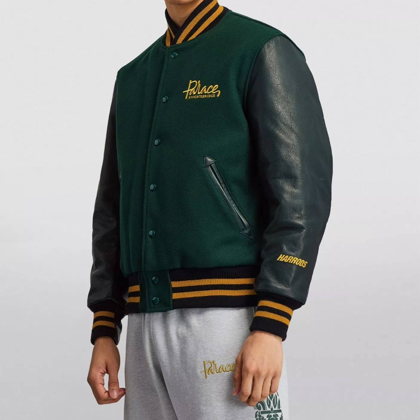 Golden Bear for Palace x Harrods Varsity Jacket