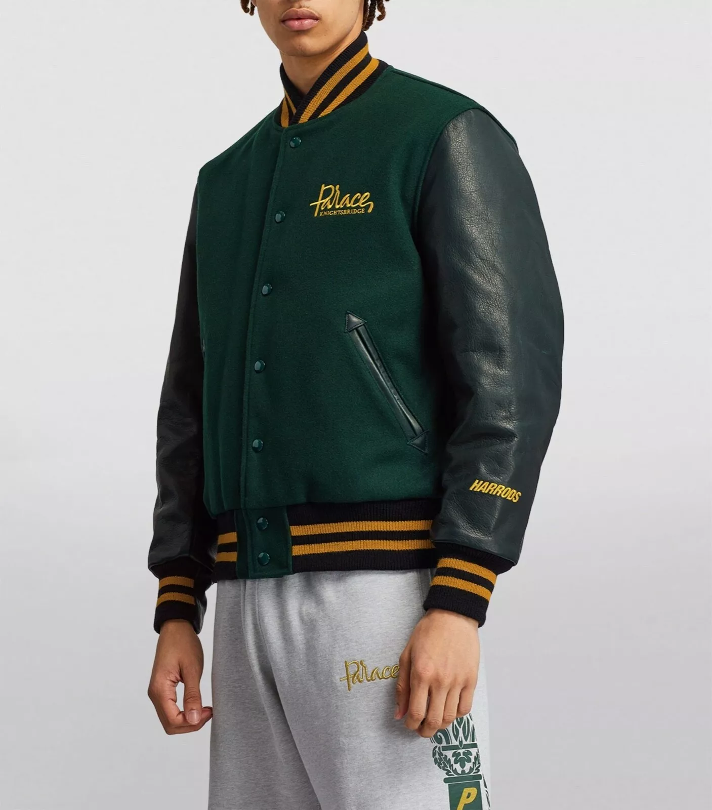 Golden Bear for Palace x Harrods Varsity Jacket