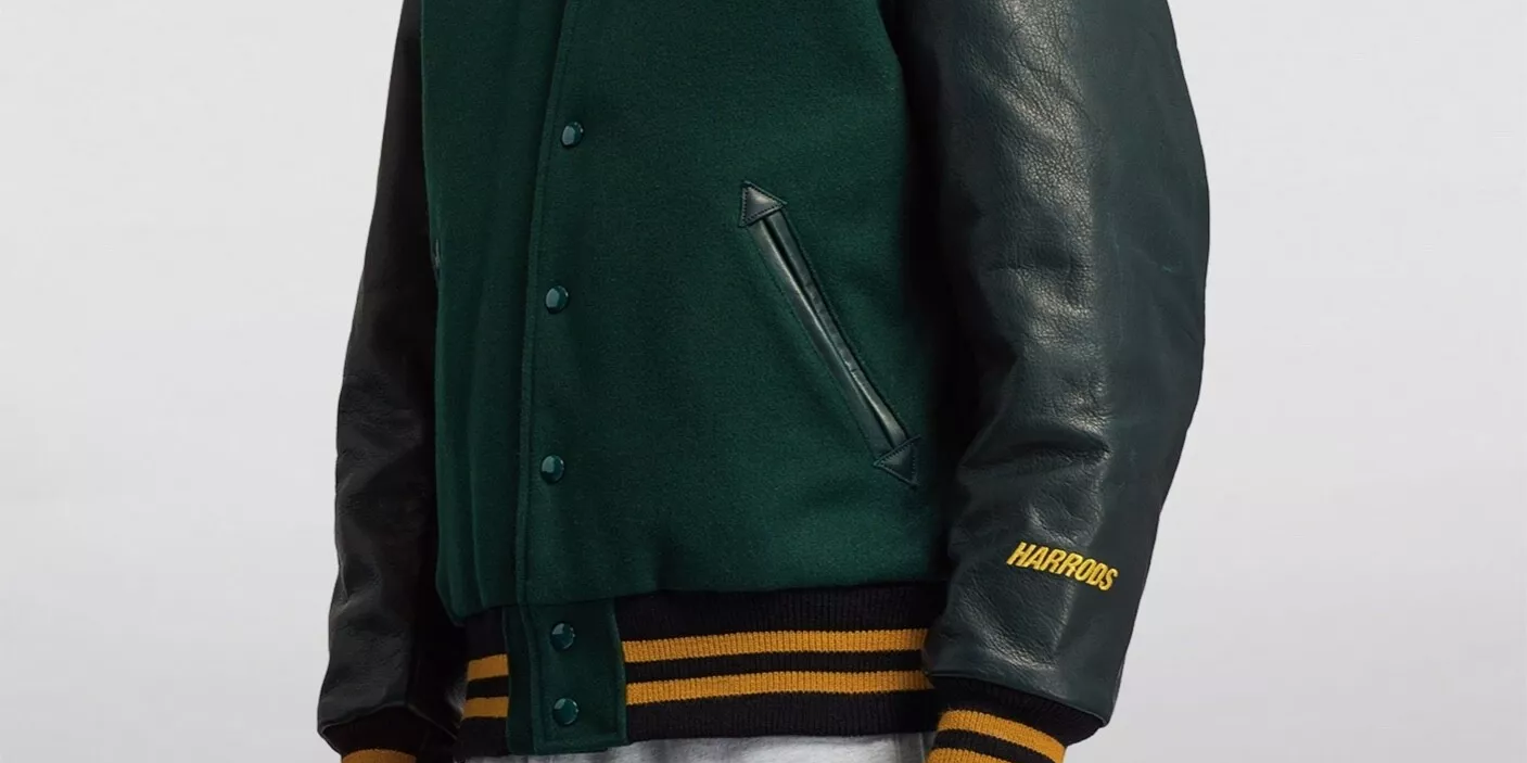 Golden Bear for Palace x Harrods Varsity Jacket