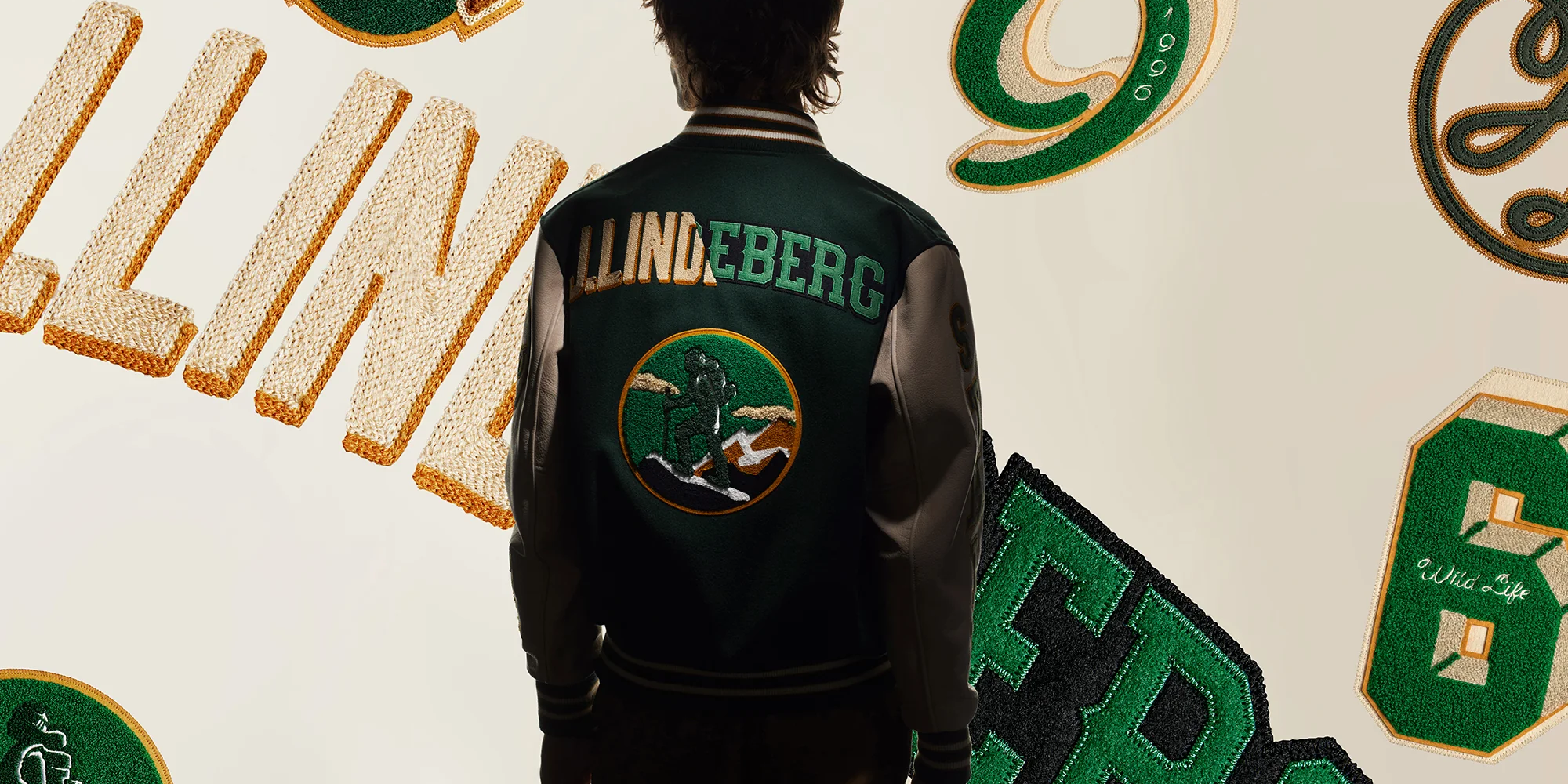 J. Lindeberg Varsity Jacket x Golden Bear Sportswear