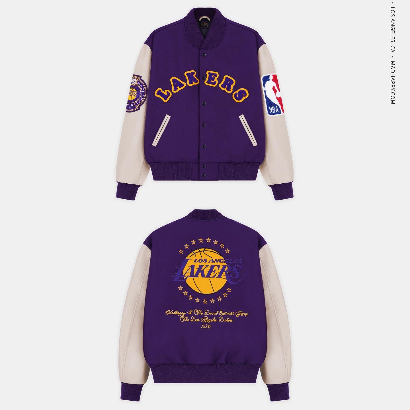Goldenbear x Madhappy for the LA Dodgers, LA Lakers and NY Yankees