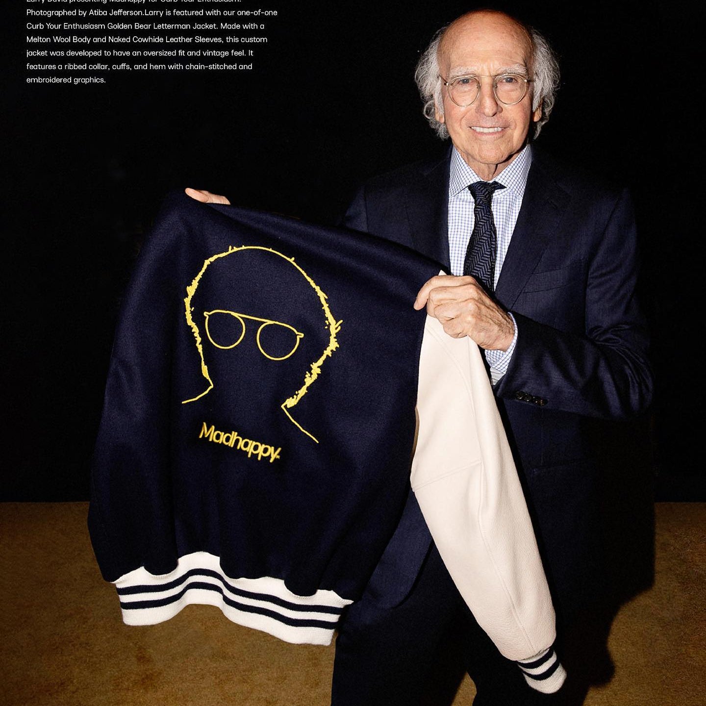 Golden Bear x Madhappy for Larry David, Curb Your Enthusiasm