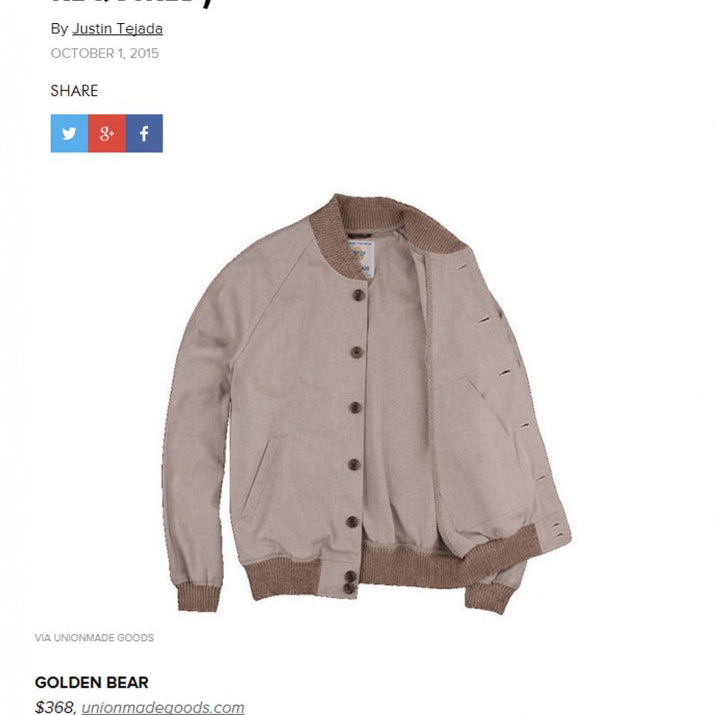 GOLDEN BEAR FEATURED ON PLAYBOY