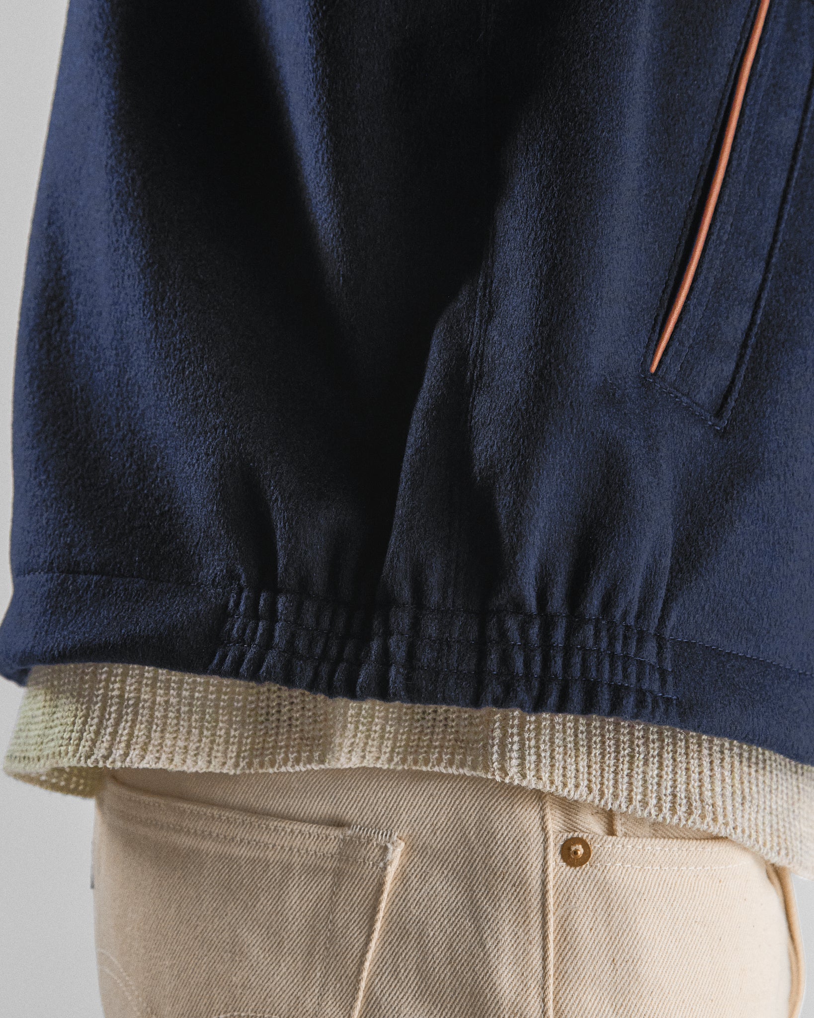 THE STOCKTON - Navy Lux Wool Classic Fit