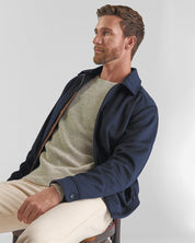 THE STOCKTON - Navy Lux Wool Classic Fit
