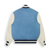 THE WELDON - Indigo/Stone "Denim" Leather Classic Fit