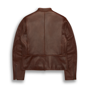 THE LODI - Espresso Leather Slim Fit - Golden Bear Sportswear 