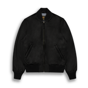 THE ASHBURY - Black Leather Contemporary Fit - Golden Bear Sportswear 