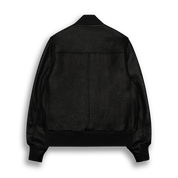 THE ASHBURY - Black Leather Contemporary Fit - Golden Bear Sportswear 