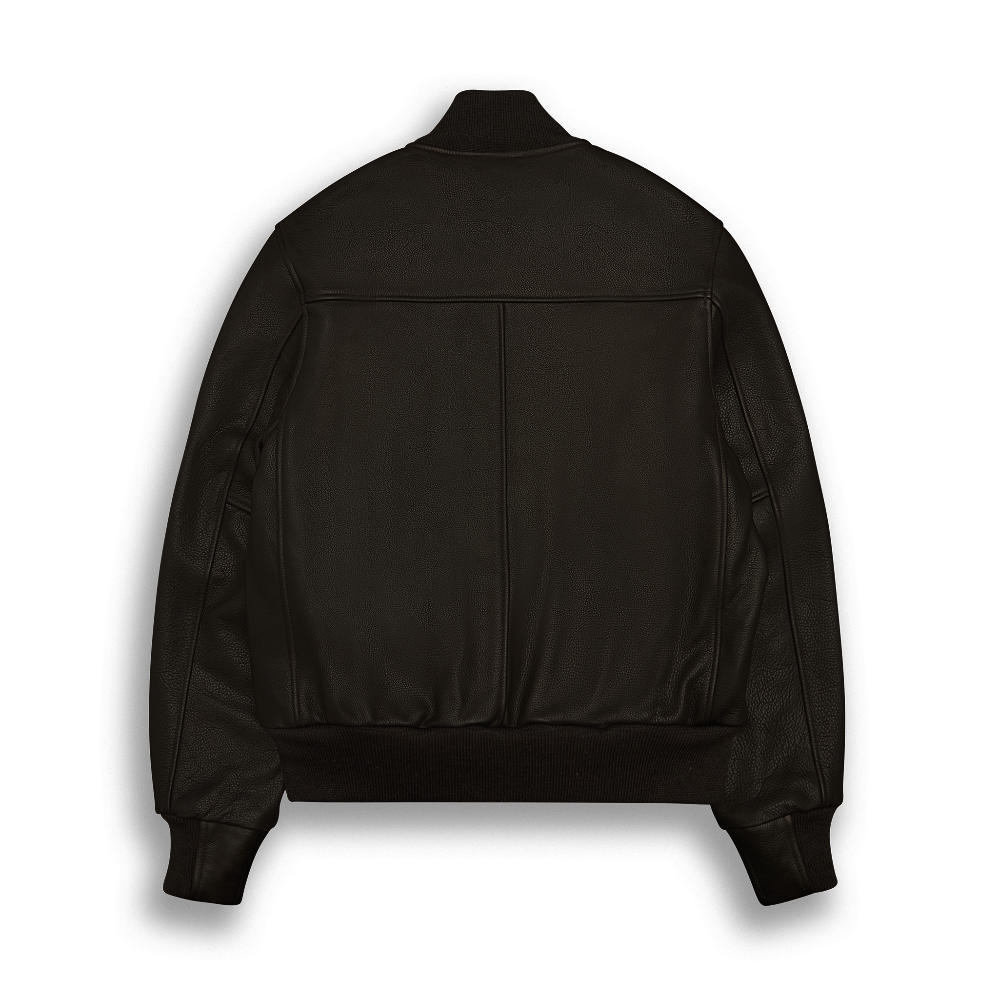 THE ASHBURY - Dark Brown Leather Classic Fit - Golden Bear Sportswear 