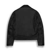THE BRANNAN - Black Leather Contemporary Fit - Golden Bear Sportswear 