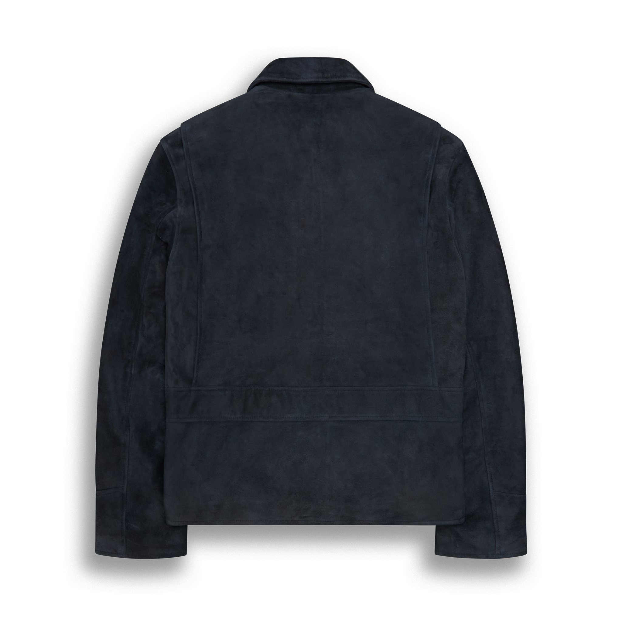 THE WATERFRONT - Dark Navy Suede Contemporary Fit - Golden Bear Sportswear 