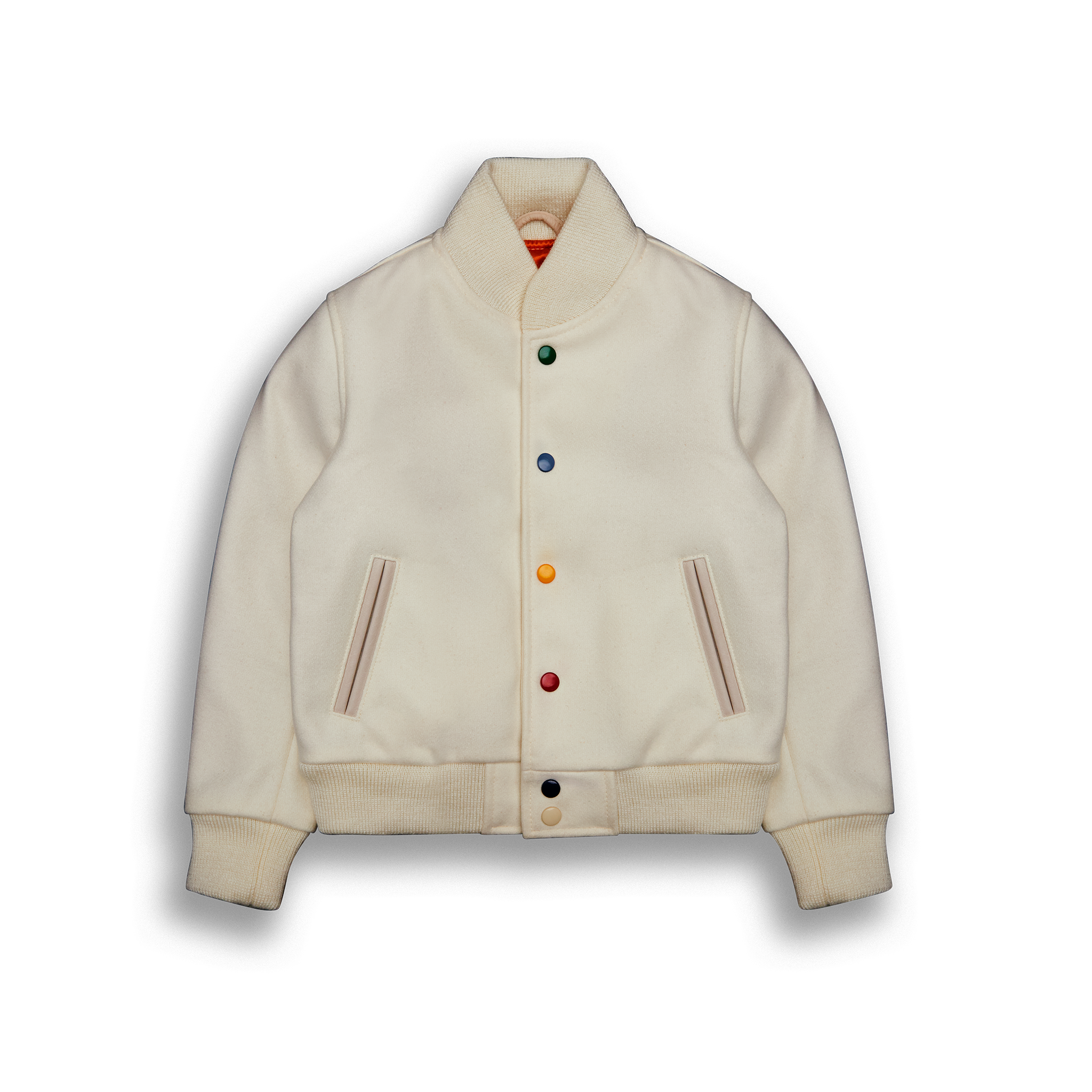 THE PINT SIZE ALL WOOL - Natural Melton Wool Kids Fit - Golden Bear Sportswear 