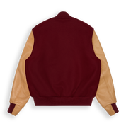 THE ALBANY - Cardinal Melton Wool/Tan Leather Classic Fit