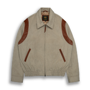 THE HARDING - Oatmeal Lux Wool Tailored Classic Fit - Golden Bear Sportswear 