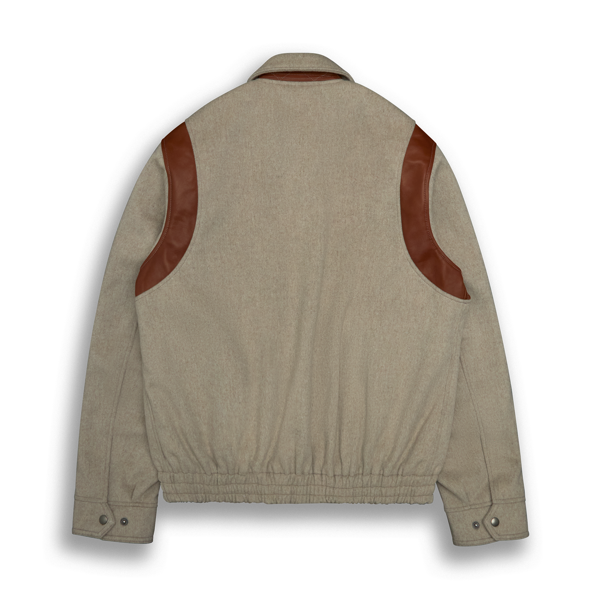 THE HARDING - Oatmeal Lux Wool Tailored Classic Fit - Golden Bear Sportswear 