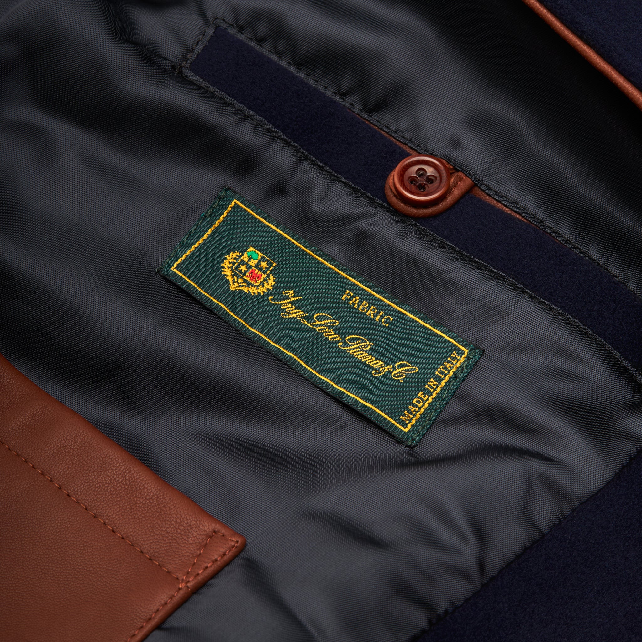 THE CAMBRIDGE - Navy Lux Wool Classic Fit - Golden Bear Sportswear 