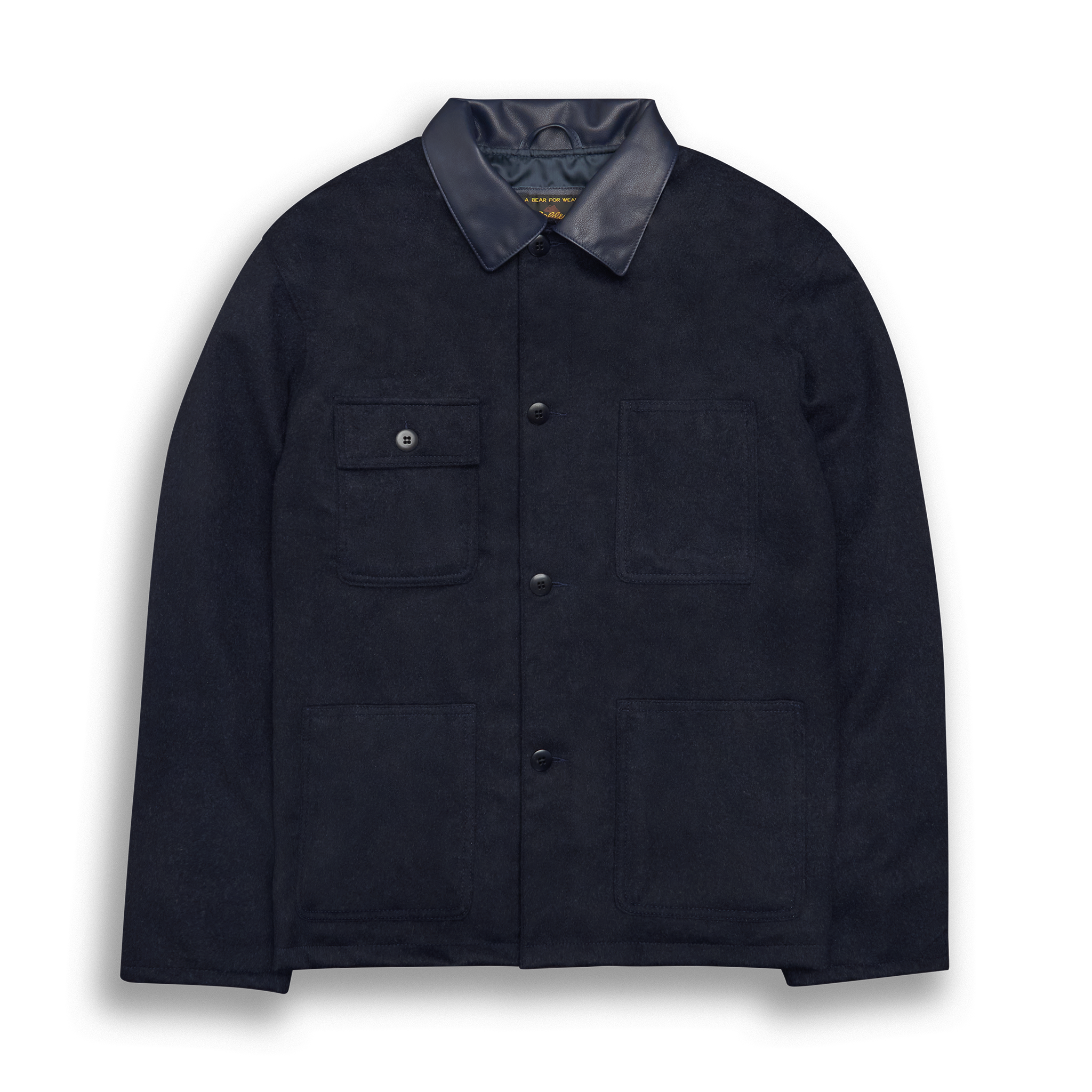 THE NEWMAN - Navy Storm Lux Wool Tailored Classic Fit - Golden Bear Sportswear 